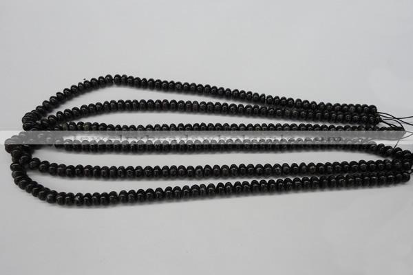 CAE28 15.5 inches 4*8mm rondelle astrophyllite beads wholesale