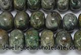 CAF116 15.5 inches 8*12mm rondelle Africa stone beads wholesale