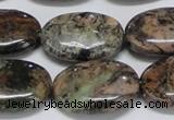 CAF128 15.5 inches 15*20mm oval Africa stone beads wholesale