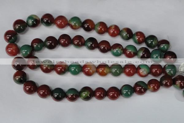 CAG1004 15.5 inches 16mm round rainbow agate beads wholesale