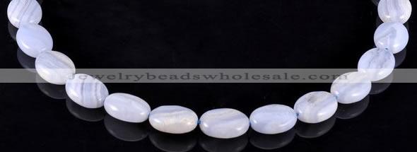 CAG132 oval 12*16mm blue lace agate gemstone beads Wholesale