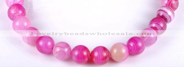 CAG140 smooth round 16mm madagascar agate stone beads Wholesale