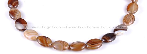 CAG161 13*18mm oval madagascar agate gemstone beads Wholesale