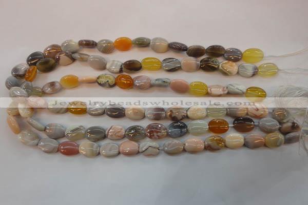 CAG2358 15.5 inches 10*14mm oval African botswana agate beads