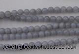 CAG2365 15.5 inches 4mm round blue lace agate beads wholesale