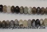 CAG2430 15.5 inches 5*8mm rondelle Chinese botswana agate beads