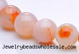 CAG265 15 inch 12mm round agate gemstone beads Wholesale