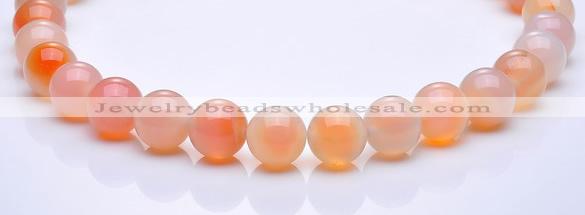 CAG267 14mm round agate gemstone beads Wholesale