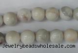 CAG3604 15.5 inches 10mm round natural crazy lace agate beads