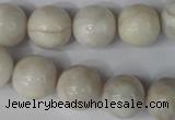 CAG3607 15.5 inches 16mm round natural crazy lace agate beads