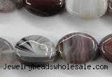 CAG3724 15.5 inches 15*20mm oval botswana agate beads wholesale