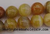 CAG4325 15.5 inches 14mm round botswana agate gemstone beads