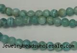 CAG4401 15.5 inches 6mm round dyed blue lace agate beads