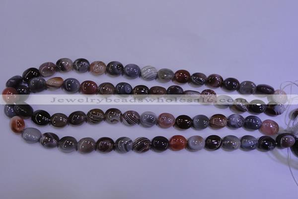 CAG4451 15.5 inches 10*12mm oval botswana agate beads wholesale