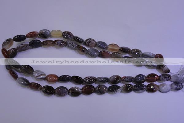 CAG4452 15.5 inches 10*14mm oval botswana agate beads wholesale