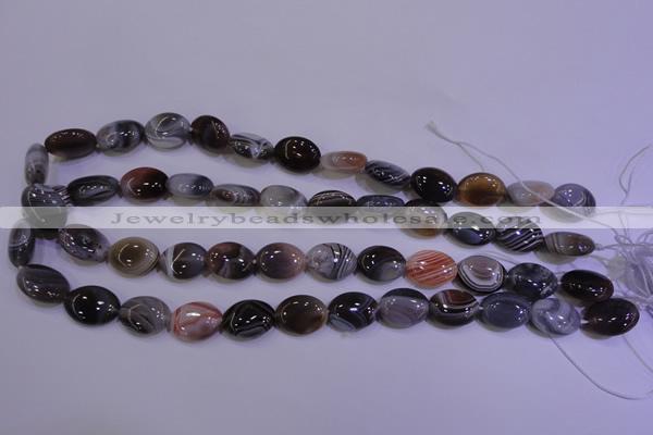 CAG4453 15.5 inches 12*16mm oval botswana agate beads wholesale