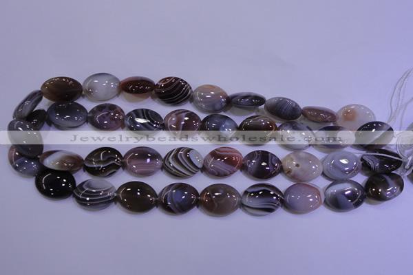 CAG4455 15.5 inches 15*20mm oval botswana agate beads wholesale