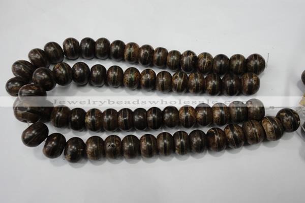 CAG4594 15.5 inches 12*16mm rondelle agate beads wholesale