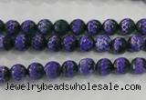 CAG5139 15 inches 6mm faceted round tibetan agate beads wholesale