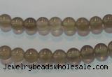 CAG5240 15.5 inches 6mm round Brazilian grey agate beads wholesale