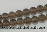 CAG5241 15.5 inches 8mm round Brazilian grey agate beads wholesale