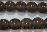 CAG5259 15.5 inches 14*15mm pumpkin Brazilian grey agate beads