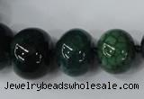 CAG5427 8*12mm – 20*30mm rondelle dragon veins agate beads