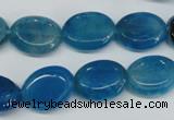 CAG5621 15 inches 13*16mm oval dragon veins agate beads wholesale