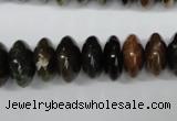 CAG5641 15 inches 7*14mm rondelle agate gemstone beads wholesale