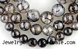 CAG57 5pcs 10&12&14mm round dragon veins agate beads