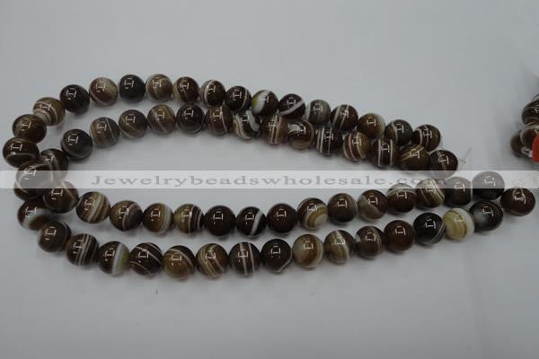 CAG5903 15 inches 12mm round Madagascar agate gemstone beads