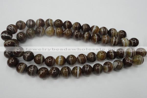 CAG5904 15 inches 14mm round Madagascar agate gemstone beads