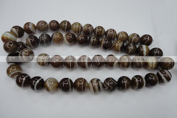 CAG5905 15 inches 16mm round Madagascar agate gemstone beads