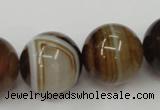 CAG5907 15 inches 20mm round Madagascar agate gemstone beads