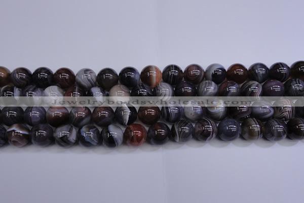 CAG5956 15.5 inches 16mm round botswana agate beads wholesale