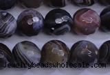 CAG5962 15.5 inches 10mm faceted round botswana agate beads wholesale