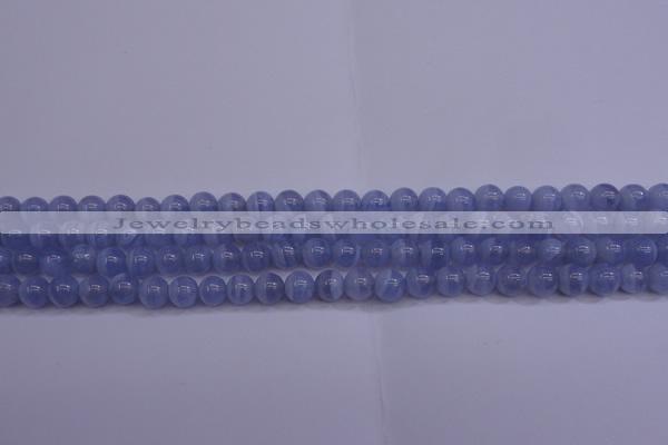 CAG5971 15.5 inches 6mm round blue lace agate beads wholesale