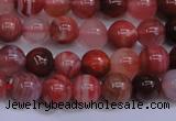 CAG6111 15.5 inches 6mm round south red agate gemstone beads