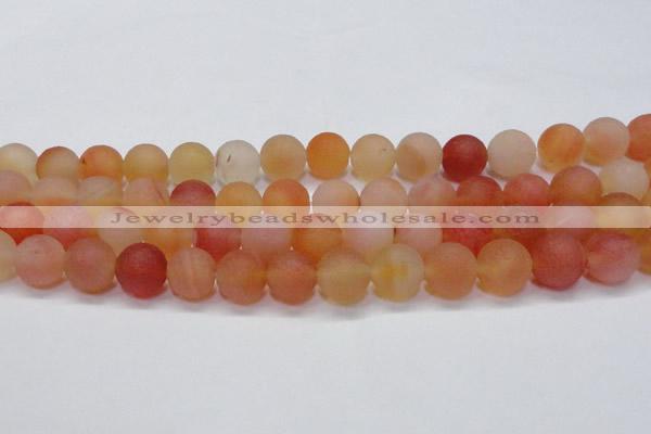 CAG6691 15 inches 10mm round multicolor pilates agate beads