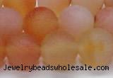 CAG6692 15 inches 12mm round multicolor pilates agate beads