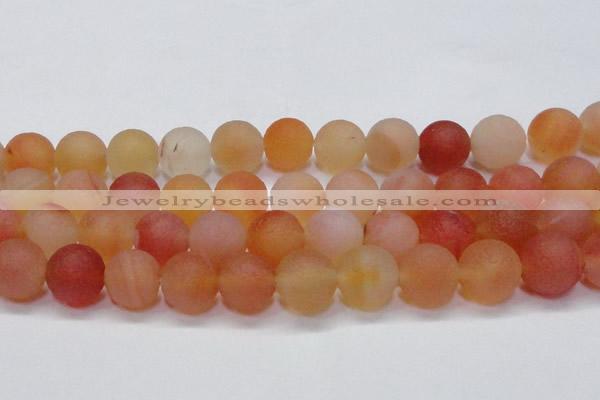 CAG6695 15 inches 18mm round multicolor pilates agate beads