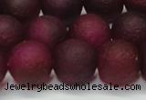 CAG6712 15 inches 12mm round plum pilates agate beads