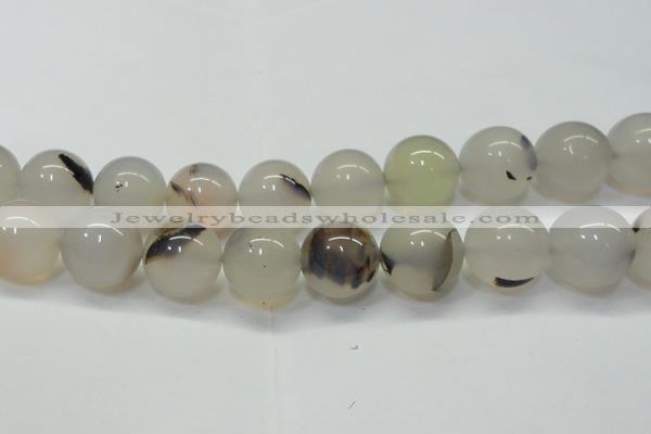 CAG6765 15 inches 16mm round Montana agate beads wholesale