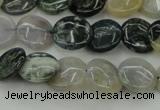 CAG6770 15.5 inches 12mm flat round Indian agate beads wholesale