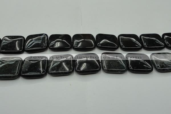 CAG6785 15.5 inches 25*25mm square Indian agate beads wholesale