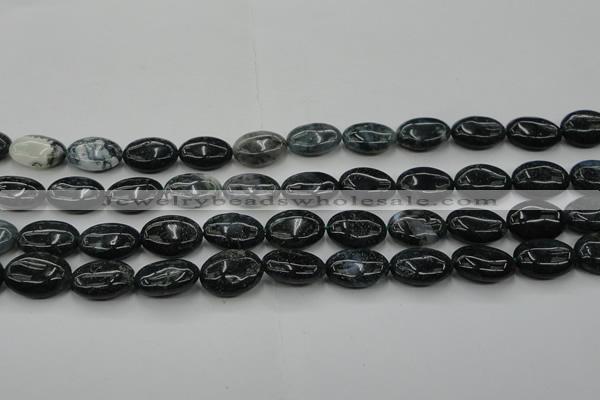 CAG6789 15.5 inches 10*14mm oval Indian agate beads wholesale