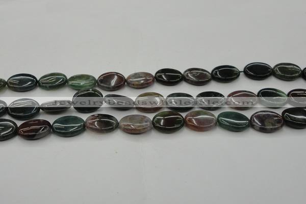 CAG6795 15.5 inches 10*14mm oval Indian agate beads wholesale