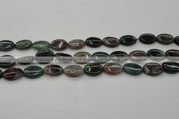 CAG6796 15.5 inches 12*16mm oval Indian agate beads wholesale