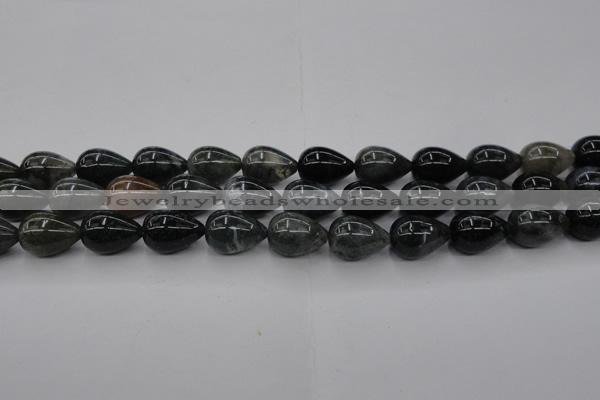 CAG6824 15.5 inches 10*14mm teardrop Indian agate beads wholesale