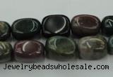 CAG6834 15.5 inches 10*15mm nuggets Indian agate beads wholesale